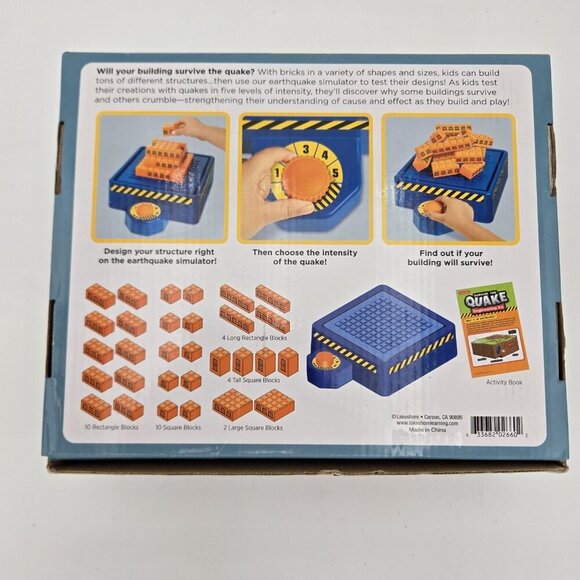 Survive The Quake Engineering Kit COMPLETE Lakeshore Earthquake Tested Works - Picture 6 of 10